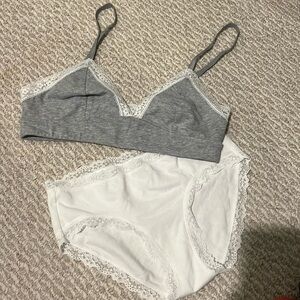 matching bra and thong set, jenni